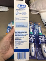 Bàn chải pin của ORALB hàng Mỹ