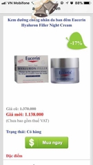 dược mỹ phẩm Eucerin