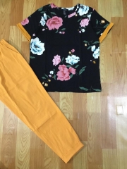 Bộ thun mặc nhà mùa hè