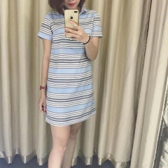 Đầm suôn vải cotton sô