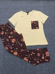 Đồ bộ phối màu cotton 100%