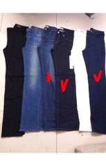 jean suông uniqlo