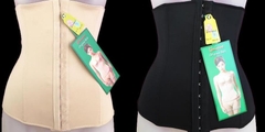 Hour Glass Trainer Waist Cincher Corset Spiral Steels Women's Body Shaper #569