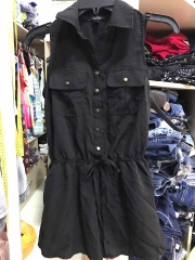 Jumsuit sơmi vải lanh ( ko phải vải toan nha)