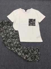 Đồ bộ phối màu cotton 100%