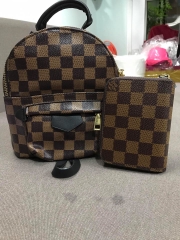 Set balo & ví size mini hàng QC