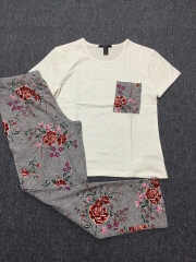 Đồ bộ phối màu cotton 100%