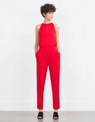 Jumpsuit đỏ