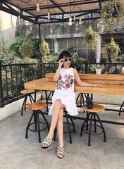 Đầm đuôi cá thêu xinh