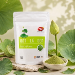 Túi bột lá sen 100g