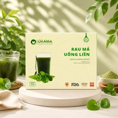 Rau Má Uống Liền Không Đường - Hộp 45g (15 Gói x 3g)