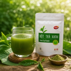 Túi bột trà xanh 100g