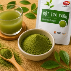 Túi bột trà xanh 100g