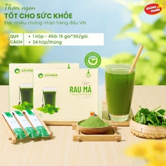 Rau Má Uống Liền Không Đường - Hộp 45g (15 Gói x 3g)