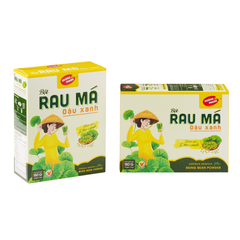Combo 2 - Rau Má Đậu Xanh 180g (12 gói x 15 g)