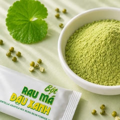 Rau Má Đậu Xanh - Hộp 180g (12 gói x 15 g)