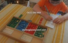 Bộ tem toán học - Giáo cụ Montessori