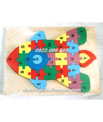 Bảng ghép hình puzzle bảng chữ cái nối tiếp LOẠI DÀY ĐẸP giá rẻ, chất lượng