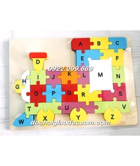 Bảng ghép hình puzzle bảng chữ cái nối tiếp LOẠI DÀY ĐẸP giá rẻ, chất lượng