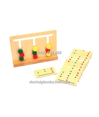 Bảng tìm logic - Giáo cụ Montessori