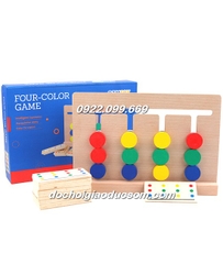 Four color game - Đồ Chơi Rèn Luyện Trí Tuệ Phát Triển Tư Duy Logic - Giáo Cụ Montessori giá rẻ