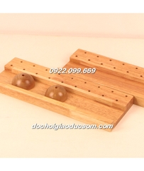 Bộ 36 lá cờ vải các quốc gia trên thế giới ( cán gỗ) - Giáo cụ Montessori bền, đẹp