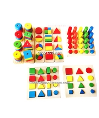 Bộ 8 món Montessori - mẫu 1