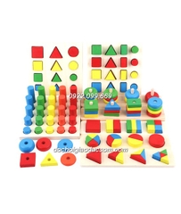 Bộ 8 món Montessori - mẫu 1