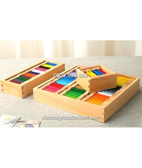 Bộ bảng màu cỡ nhỡ - Giáo cụ Montessori