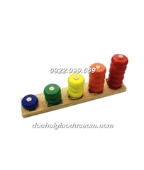 Bộ tập đếm 1-5 Giáo cụ Montessori