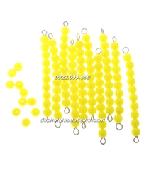 Bộ cườm vàng học toán Montessori Golden Bead 1000 100 10