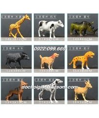 Bộ mô hình 40 con vật nhựa loại to đẹp giá rẻ