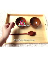 Bộ đồ dùng gỗ thực hành cuộc sống - Giáo cụ Montessori