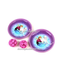 Set 2 Sticky ball kèm 2 đĩa bắt bóng - bóng có đèn