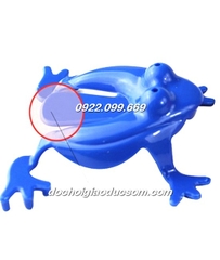 Set 4 Ếch nhựa 4 màu nhảy luyện ngón trỏ - Frog jumping