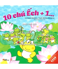 Bộ 10 chú ếch - 06 cuốn EHON hàng chuẩn
