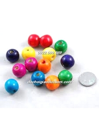 Hạt gỗ nhiều màu size 5-6mm