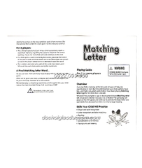 Matching letter - Bộ ghép chữ tiếng anh - Mẫu 2
