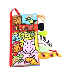 Sách vải phát triển cảm quan đuôi Silly TAILS