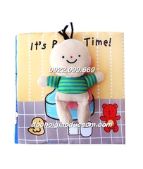 Sách vải tương tác It's Potty time - dạy bé kỹ năng đi vệ sinh giá rẻ, hàng đẹp