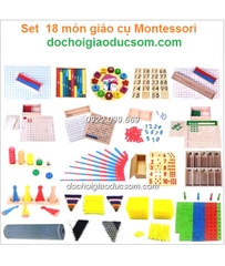 Bộ Mon 18 món - Giáo cụ Montessori