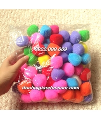 Pompom bịch to nhiều loại