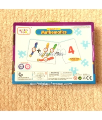Thẻ học thông minh Match it Mathematics - Bộ thẻ ghép học toán Hộp tím