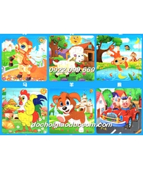 Ghép hình puzzle 20 mảnh hàng đẹp, giá rẻ