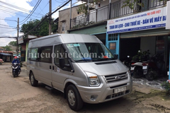 Giá thuê xe du lịch 16 chỗ tại TPHCM