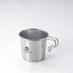 [CHO THUÊ] LY, CỐC UỐNG NƯỚC CAMPINGMOON S-190 (210ML)