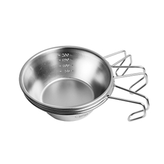 BÁT ĂN DÃ NGOẠI BBQ CAMPINGMOON S220 - MÀU BẠC