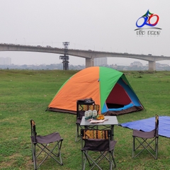 LỀU CẮM TRẠI, LỀU DU LỊCH 2 NGƯỜI 2 LỚP CHỐNG MƯA CHẤT LƯỢNG GIÁ RẺ