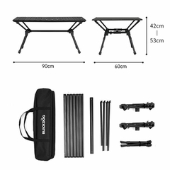 BÀN NHÔM CẮM TRẠI XẾP GỌN BLACKDOG BD-ZZ003