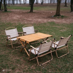 [CHO THUÊ_GL3] BỘ BÀN GHẾ GLAMPING 3